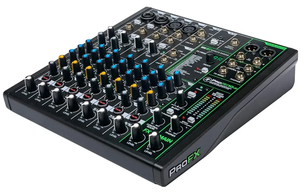 Mixer disc jockey Mackie PROFX10V3 PROFXV3 SERIES Black