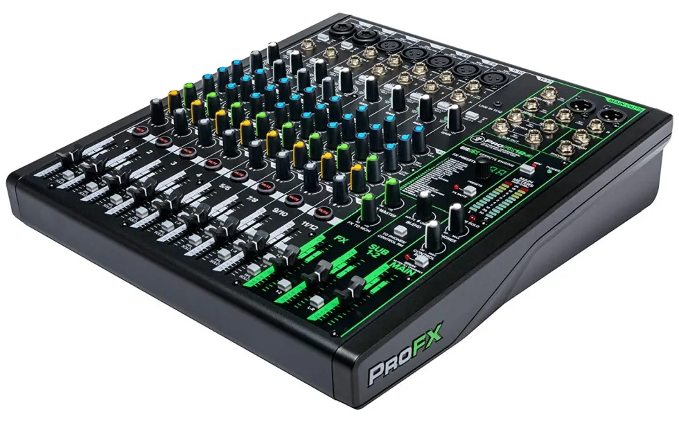 Mixer disc jockey Mackie PROFX12V3 PROFXV3 SERIES Black