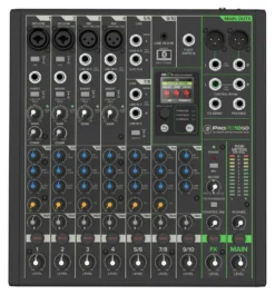 Mixer disc jockey Mackie PROFXV3 SERIES ProFX10 GO Black