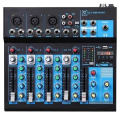 Mixer disc jockey Oqan 625809 Q5 Usb Mkii Black