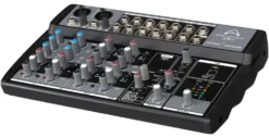 Mixer disc jockey Wharfedale 4401169 CONNECT 1202 Fx Usb Black