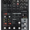 Mixer disc jockey Yamaha CAG06MK2B AG SERIES Black