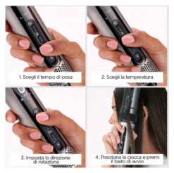 Modellatore capelli Babyliss C6688E STYLE SECRET Air Tortora