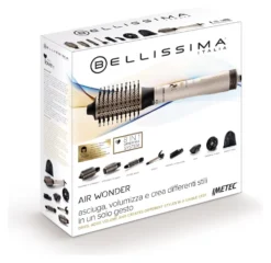 Modellatore capelli Imetec 11847A BELLISSIMA Air Wonder 8in1 White e B
