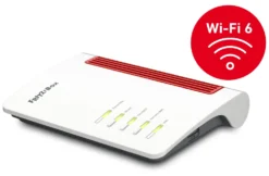 Modem router Fritz! 20002944 BOX 7530 AX White e Red