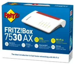 Modem router Fritz! 20002944 BOX 7530 AX White e Red