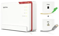 Modem router Fritz! 20003043 BOX 5690 Pro White e Red