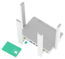 Modem router Keenetic KN 2212 01 EU RUNNER N300 White e Silver