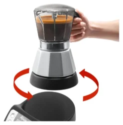 Moka elettrica De Longhi ALICIA Emkp42B Plus Gray e Black