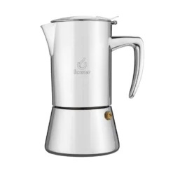Moka in acciaio inox Miss Diamond 4 tazze