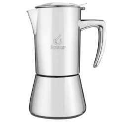 Moka in acciaio inox Miss Diamond 10 tazze