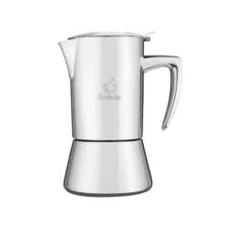 Moka in acciaio inox Miss Diamond 2 tazze