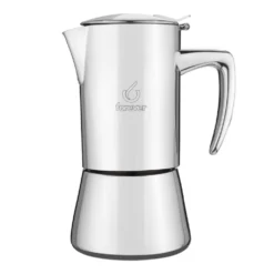 Moka in acciaio inox Miss Diamond 6 tazze