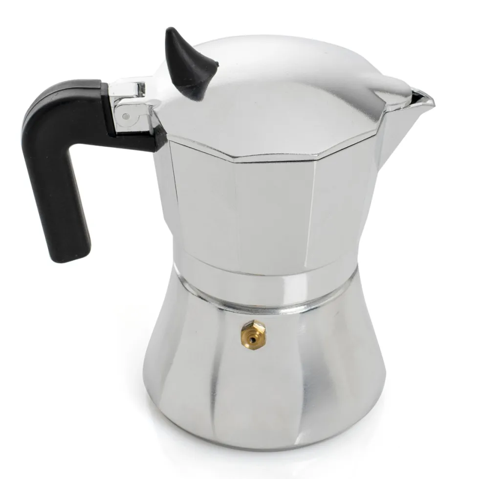 Moka in alluminio confezione regalo 3 tazze - Coffe Lovers