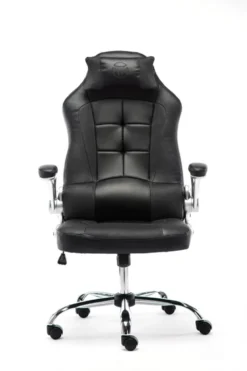 MOMODESIGN POLTRONA DA UFFICIO COMFORT NERO/SILVER MD-GC003OFF-K