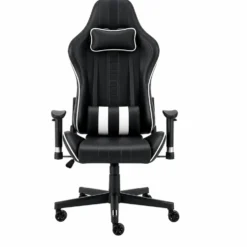 MOMODESIGN SEDIA GAMING BIANCO/NERO MD-GC011-KW