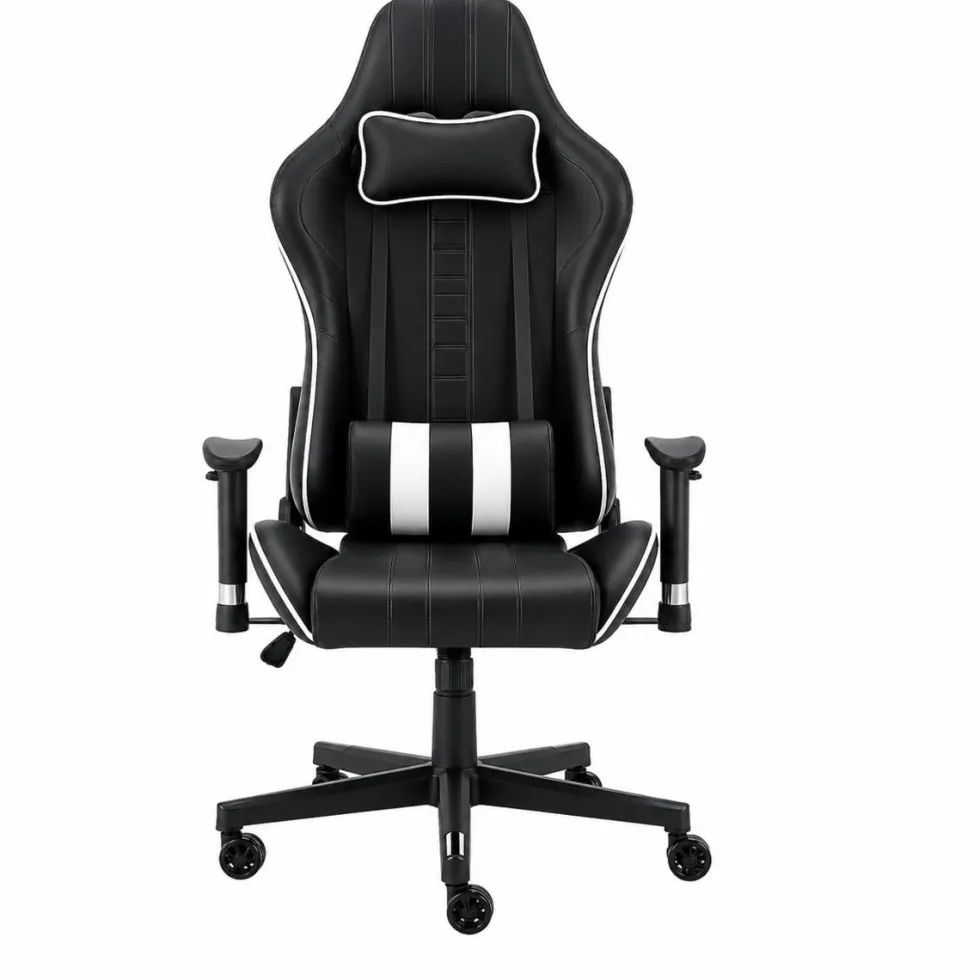MOMODESIGN SEDIA GAMING BIANCO/NERO MD-GC011-KW