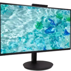 Monitor Acer 23.8" FHD IPS con altoparlanti e webcam integrati