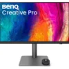 Monitor Benq 9H Y0MLA TBE CREATIVE PRO PD2732U Gray e Black