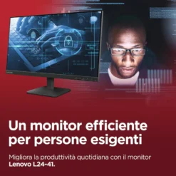 Monitor Lenovo L24-4e 23,8" Full HD 100Hz 4ms