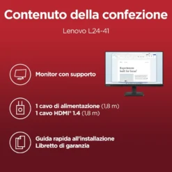 Monitor Lenovo L24-4e 23,8
