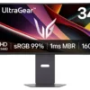 Monitor Lg 34G600A B AEU ULTRAGEAR Curvo Black