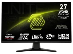 Monitor Msi 9S6 3CE31T 007 MAG 274CQF Curvo Black
