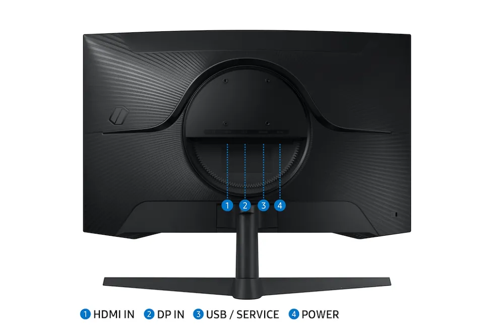 Monitor PC Samsung Odyssey G5 27'' QHD curvo 165Hz 1ms
