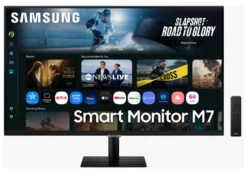 Monitor Samsung LS32FM700UUXEN SERIE M7 Smart Vision AI Black