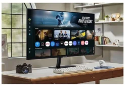Monitor Samsung LS32FM700UUXEN SERIE M7 Smart Vision AI Black