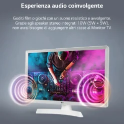 Monitor TV LG 24TQ510S LED HD Ready Smart TV WiFi