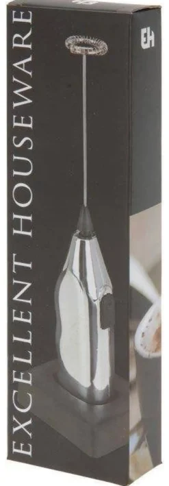 Montalatte elettrico Koopman 170280730 EXCELLENT HOUSEWARE Silver