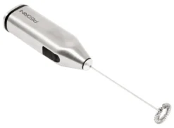 Montalatte elettrico Pedrini 04GD160 Frullino a batteria Silver