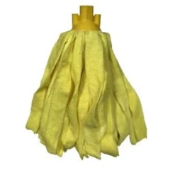 Mop in microfibra giallo attacco a vite 200 gr