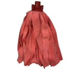 Mop in microfibra rosso attacco a vite 200 gr