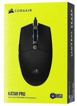 Mouse Corsair CH 930C011 EU KATAR Pro Wired Black