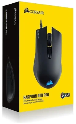 Mouse Corsair CH 9301111 EU RGB Harpon Pro Wired Black