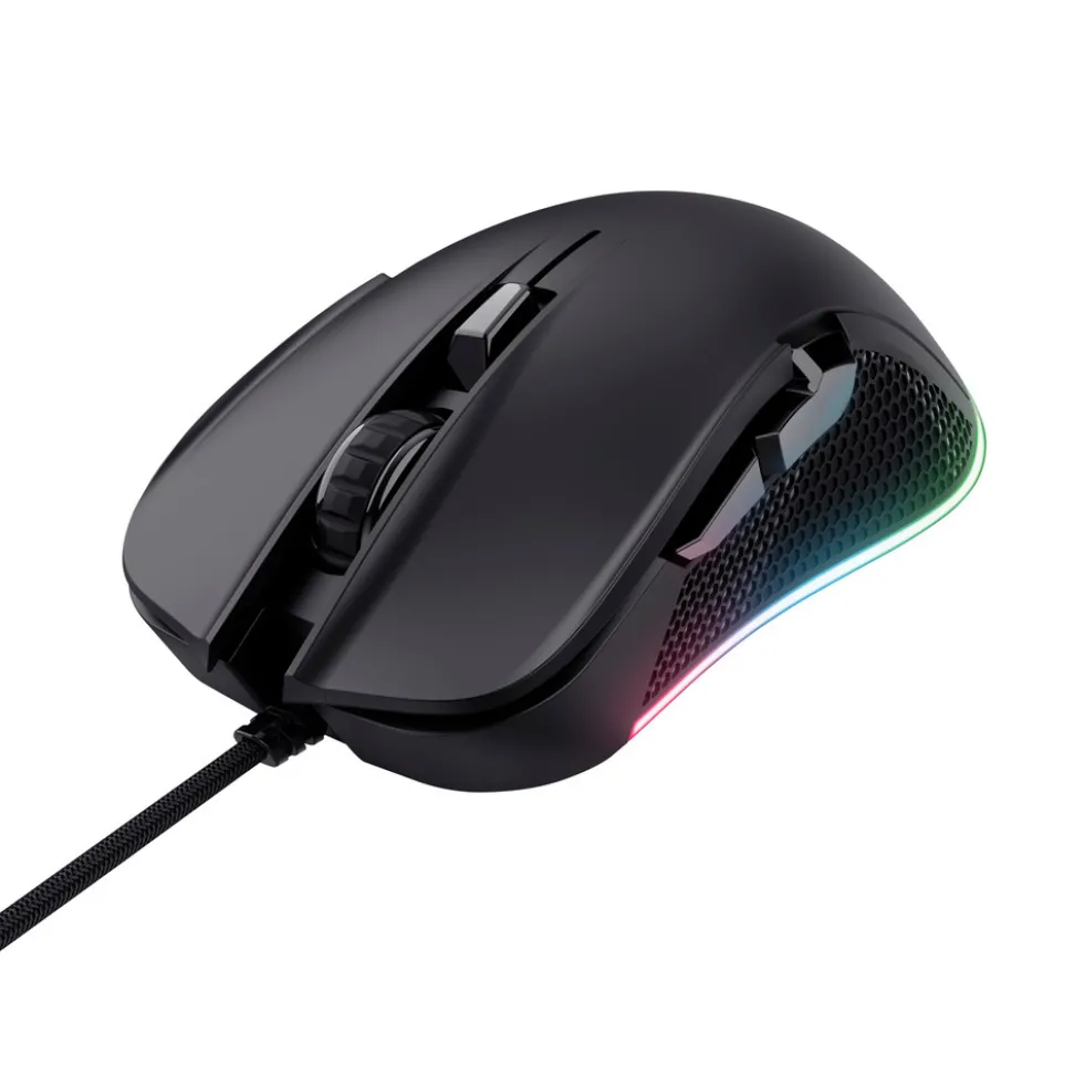 Mouse gaming Trust GXT 922 YBAR con LED RGB e 7200 DPI