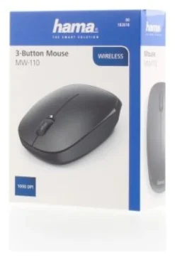 Mouse Hama 00182618 MW 110 Black