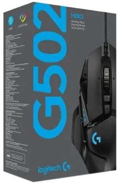 Mouse Logitech 910 005471 G SERIES G502 Hero High Performance Wired Bl