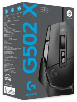 Mouse Logitech 910 006139 G SERIES G502 X Wired Black