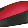 Mouse Logitech 910 004641 M SERIES M171 Black e Red