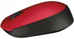 Mouse Logitech 910 004641 M SERIES M171 Black e Red