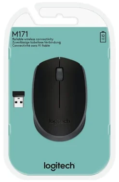 Mouse Logitech 910 004424 M SERIES M171 Black