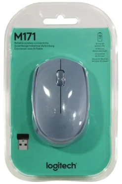 Mouse Logitech 910 006866 M SERIES M171 Blue gray