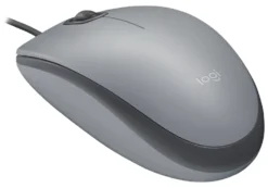 Mouse Logitech 910 006760 M SERIES M110 Silent Wired Grey
