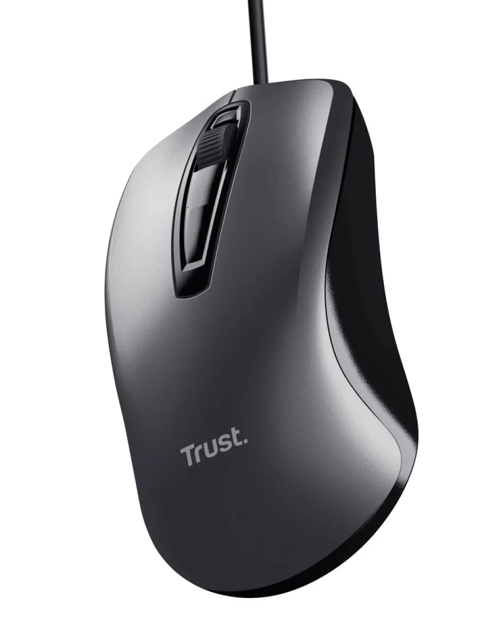 Mouse ottico TRUST Carve USB, 3 pulsanti, 1200 DPI