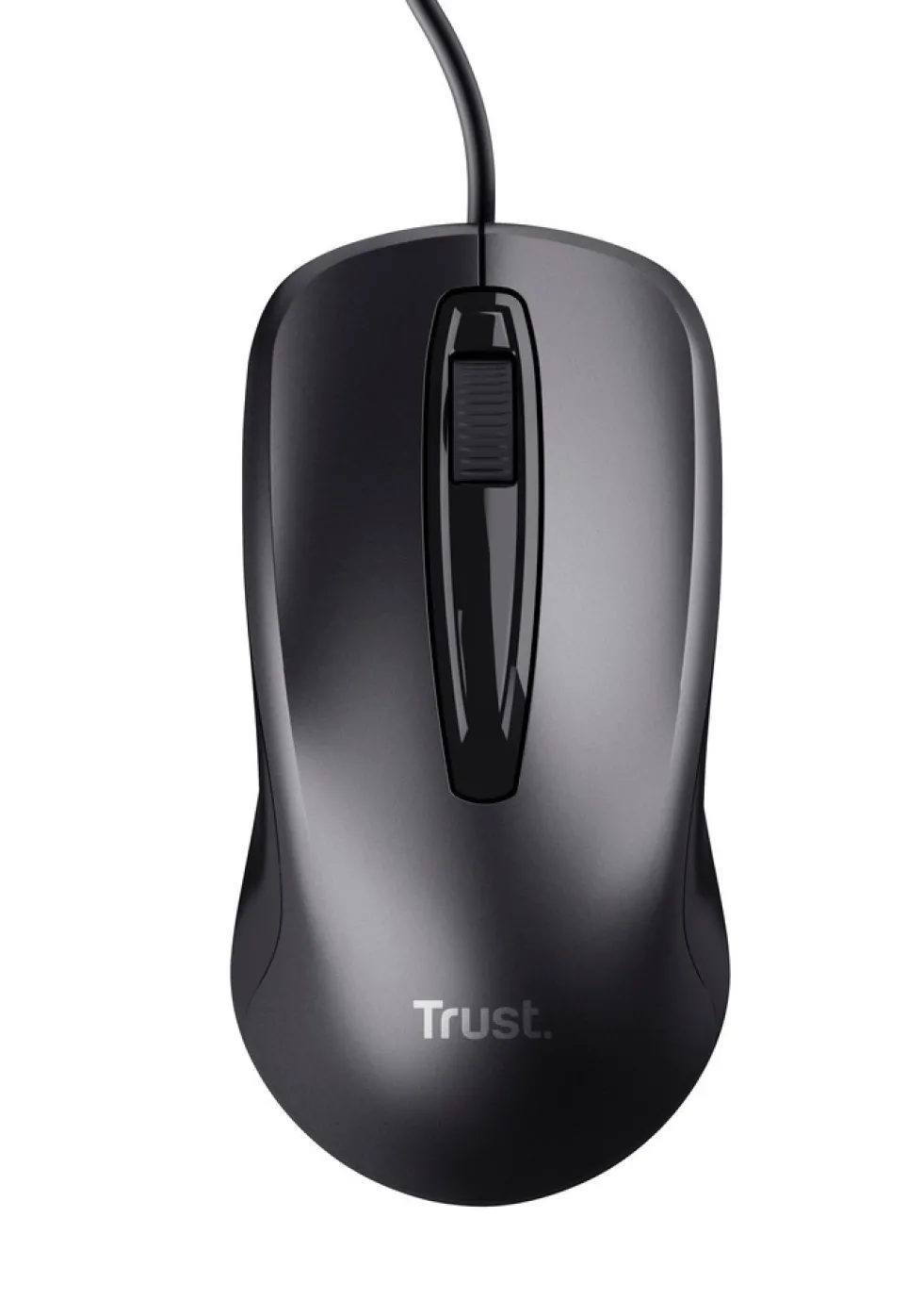Mouse ottico TRUST Carve USB, 3 pulsanti, 1200 DPI