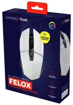 Mouse Trust 25069 GXT 110 Felox White