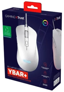 Mouse Trust 24891 GXT 924W Ybar+ Wired White